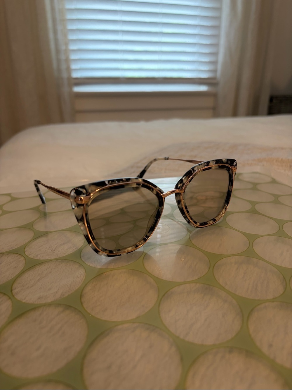 Bonnie Clyde Tortoiseshell Cat-Eye Sunglasses - Brown Lenses